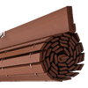 Wooden Pergola Blind - Milk Chocolate
