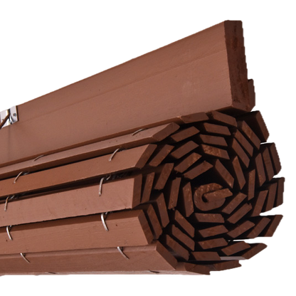 Wooden Pergola Blind - Milk Chocolate