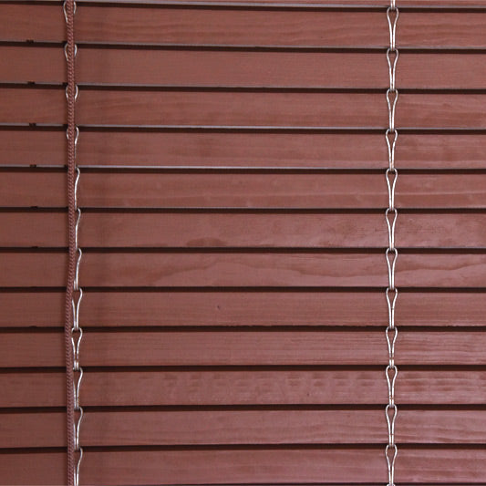 Wooden Pergola Blind - Milk Chocolate