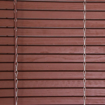 Wooden Pergola Blind - Milk Chocolate