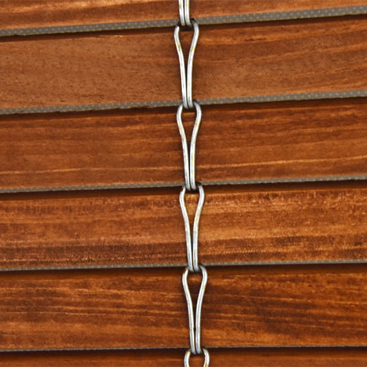 Exterior Window Blind - Cherry wood