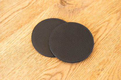Stylish Leather Coaster set - 4+1