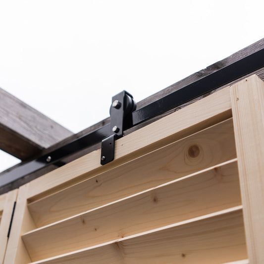 2 Individual Rollers - Track System for Sliding Privacy Screens