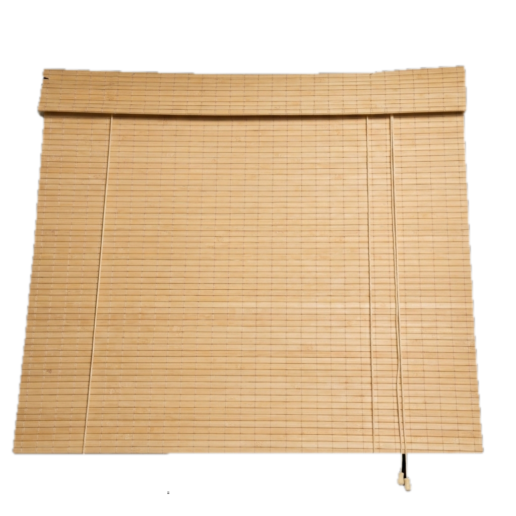 Bamboo Blackout Blind with Hidden Mechanism - Natural