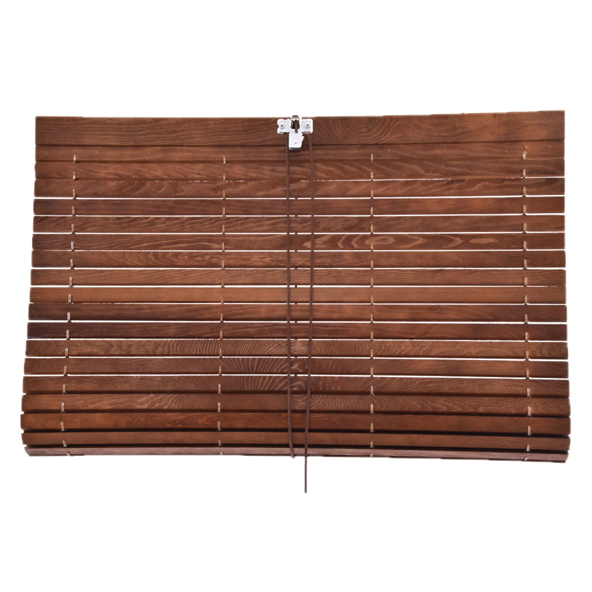 Wooden Pergola Blind - Brown