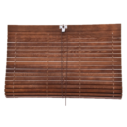 Wooden Pergola Blind - Brown
