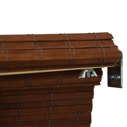 Bamboo Blackout Blind with Hidden Mechanism - Brown